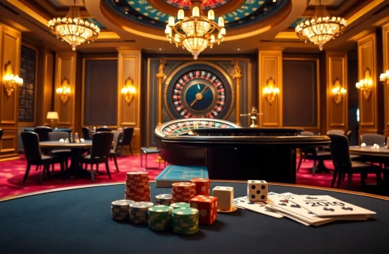 Experience the excitement of 79 king gaming in a luxurious casino atmosphere with poker tables and roulette wheels.