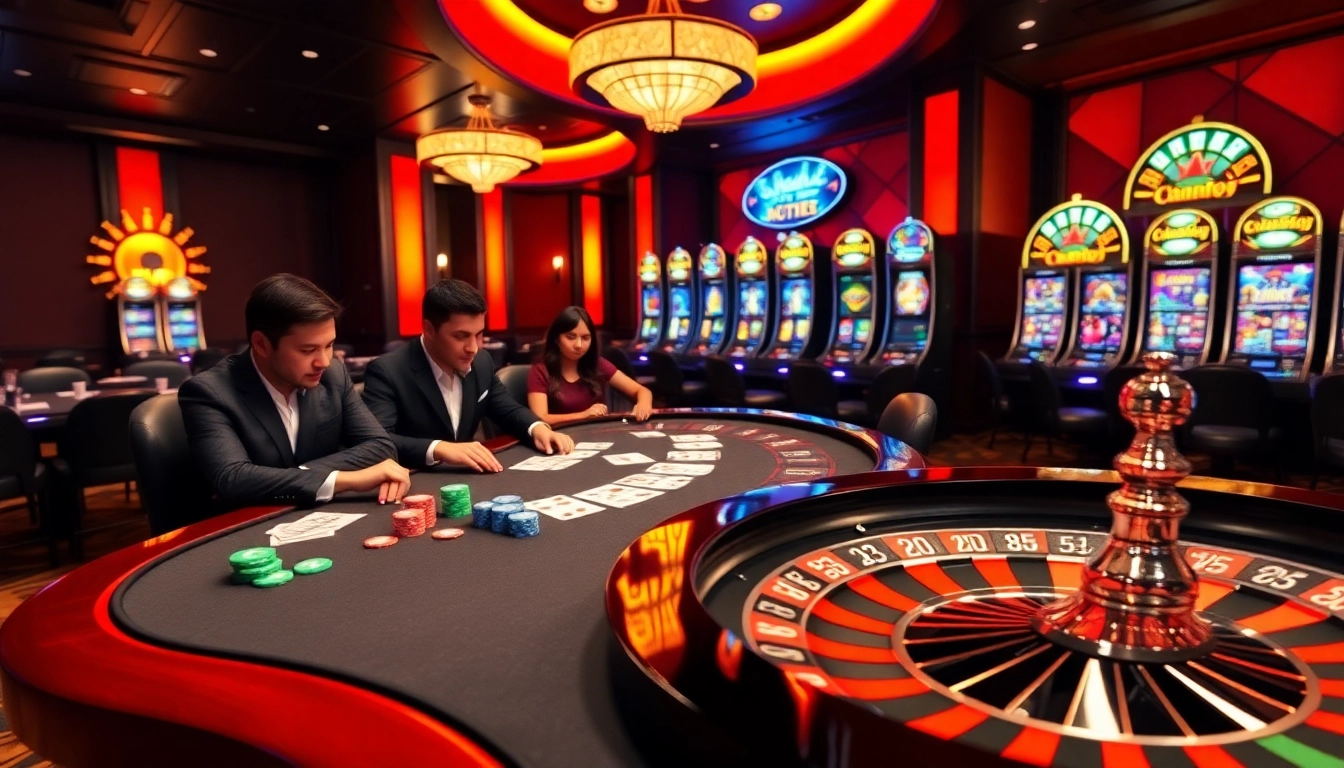 Experience the thrill of betting at S8 casino with vibrant tables, exciting gameplay, and luxurious ambiance.