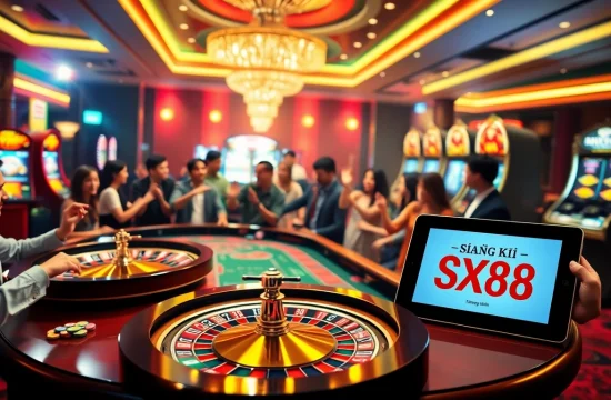 Join the exhilarating experience of Đăng Ký SX88 at our vibrant casino tables filled with thrilling games.