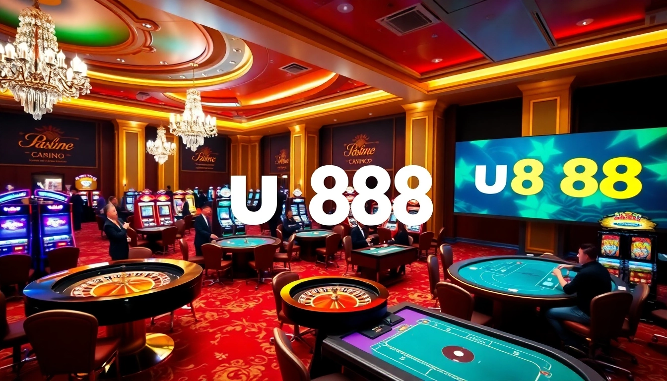 u888 casino players enjoy high-stakes action at elegant tables.