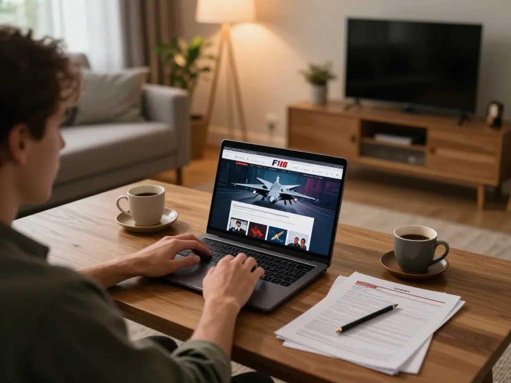 Player using F168 online casino on laptop, showcasing strategic betting notes.