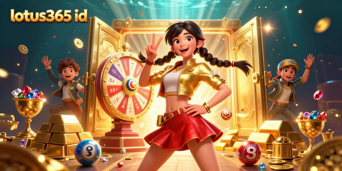 Experience the excitement of lotus365 id with vibrant illustrations of casino elements and gaming fun.