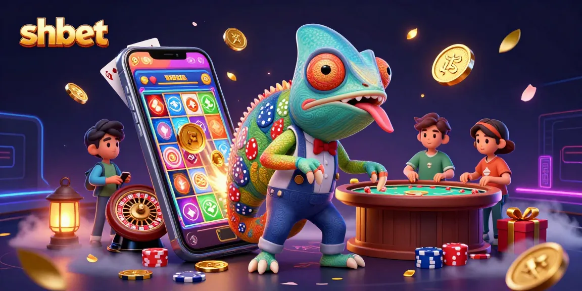 shbet offers an exciting casino experience with vibrant slots and games illustrations
