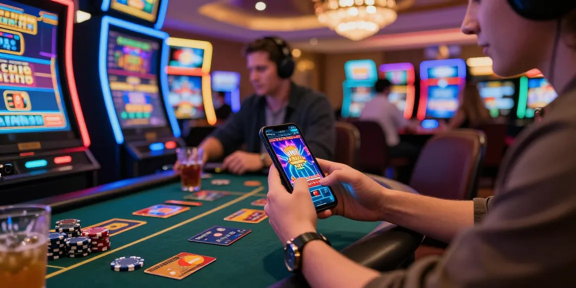 An exciting gaming experience at being-there.org.uk showcasing vibrant credit card casino environment with modern gaming elements.