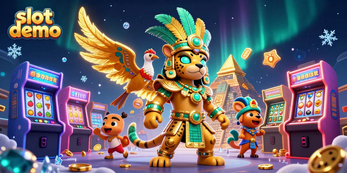 Nikmati slot demo dengan simbol beruntung, jackpot, dan grafik game yang menawan.